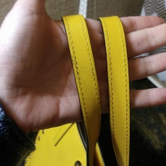 Authentic Yellow Michael Kors Bag and Wallet - Picture 5 of 15